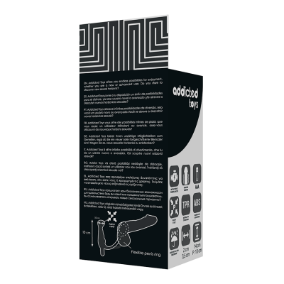 Addicted Toys Vibrator Prostatic Black 10cm - image 6