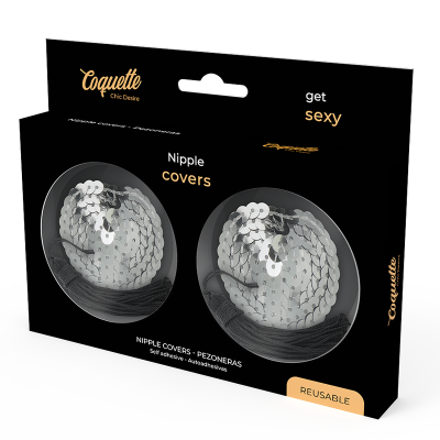 Coquette Chic Desire Nipple Covers Silver - image 4