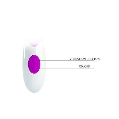 Pretty Love Butterfly Kiss Rabbit Vibrator - Purple - image 10