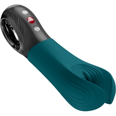Fun Factory Manta Vibrator Stimulator, Bottle Green