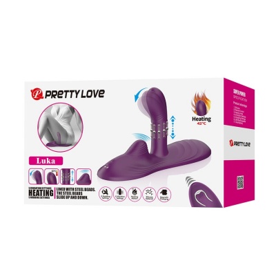 Pretty Love - Luka Sit-Down Vibrator With Heat Effect AND Remote Co... - image 10