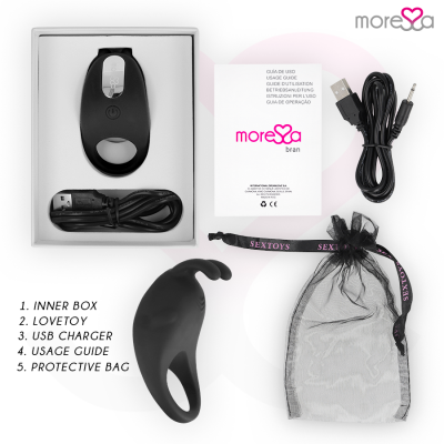 Moressa Brad Premium Silicone Ring Black - image 6