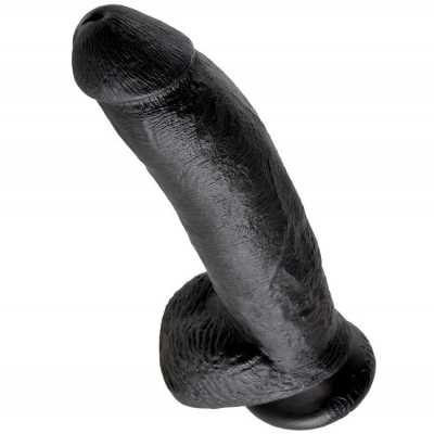 King Cock Dildo Black Balls 22.9 CM - image 2