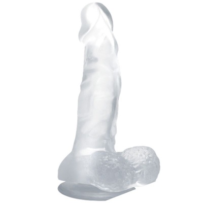 Baile Realistic Dildo Transparent 16.7 CM