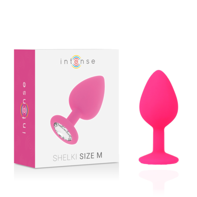 Intense Shelki M Anal Plug Fuchsia - image 2