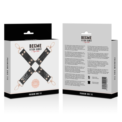 Begme Black Edition Vegan Leather Hog Tie - image 5