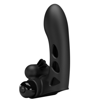 Pretty Love Orlando Black Vibrator Finger Cover - image 2