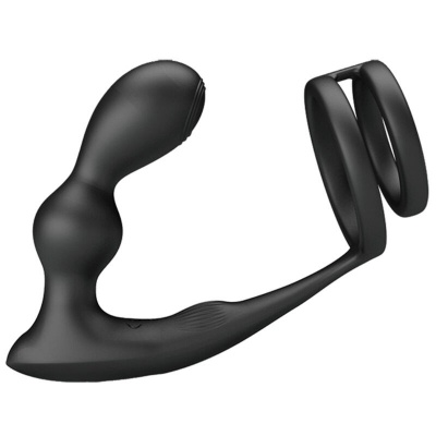 Pretty Love Marshall Penis Ring with Anal Plug - image 2