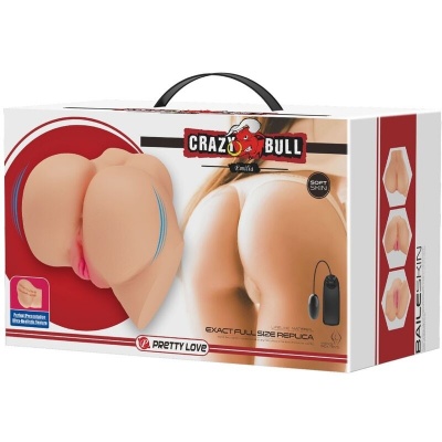 Crazy Bull Emilia Realistic Vagina Anus Vibrator - image 9