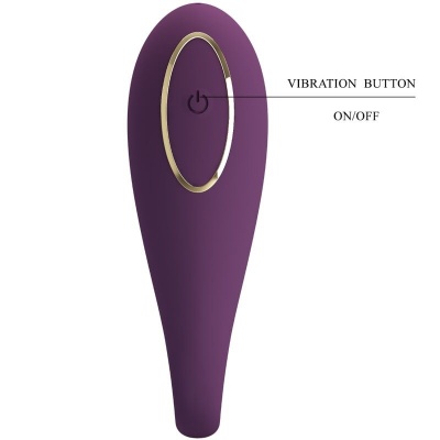 Pretty Love August Remote Couples Vibrator Purple - image 5