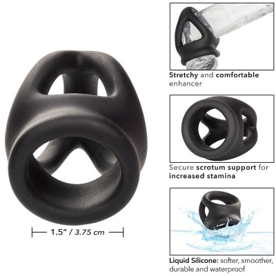 CalExotics Alpha Dual Cage Ring Black - image 11