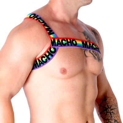 Macho Roman Harness Pride L/XL - image 6