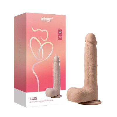 Foto van HoneyPlayBox – Luis Thrusting Warming Dildo – 21.99 cm