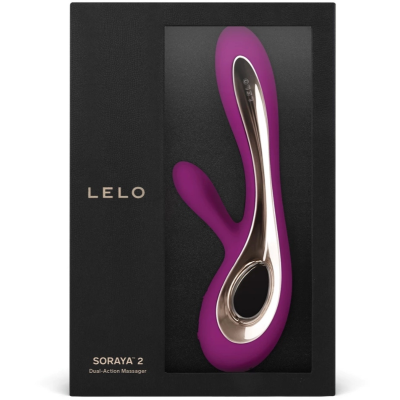 Lelo Soraya 2 Purple Rabbit Vibrator - image 3