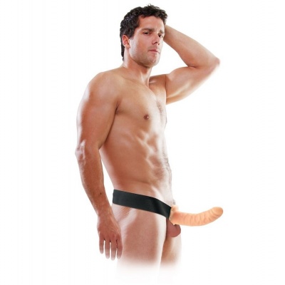 FETISH FANTASY SERIES - 19 Cm Hollow Strap-on Natural - image 4