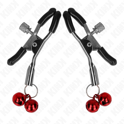 Kink - Double Bell Nipple Clamp Red 6 CM - image 2
