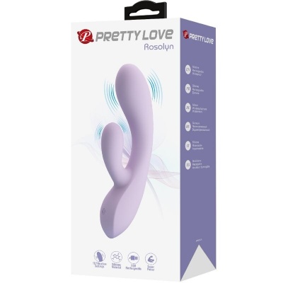 Pretty Love Rosolyn Rabbit Vibrator 10 Functions Purple - image 8