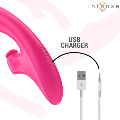 Intense Emi 3-in-1 Compact Vibrator 13.5cm - Pink - image 7