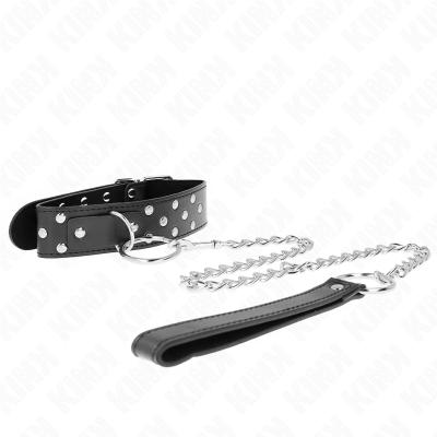 KINK Necklace Black Rings Lace 36-50cm - image 3