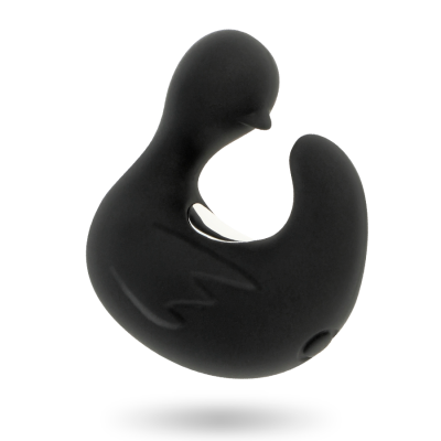 Black&Silver Ducky Mania Rechargeable Finger Vibrator - image 5