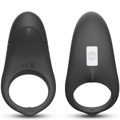 Armony Shark Vibrator Ring Couples Remote Black - image 3