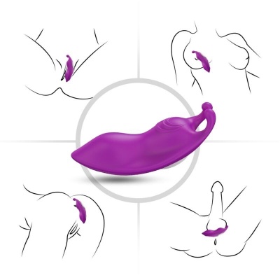Armony Honeybee Wearable G-Spot Vibrator Purple - image 5