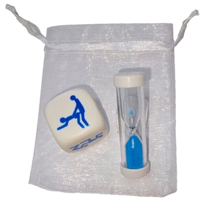 Diablo Picante Position Dice for Men with 2-Min Hourglass