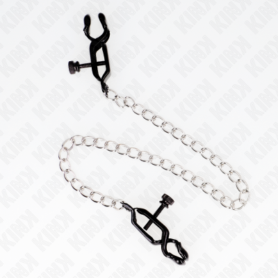 KINK - Flat Chain Nipple Clamps Silver 30 Cm - image 2