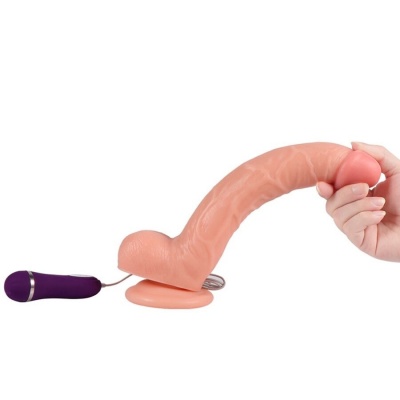 Shequ Optimus Vibrating Dildo With Remote Control 28 CM - image 5