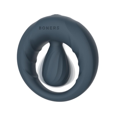 Foto van Boners - Vibrerende Siliconen Cockring - Stimulatiebol