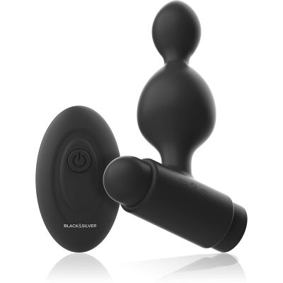 Tucker Small Silicone Anal Plug Remote Control