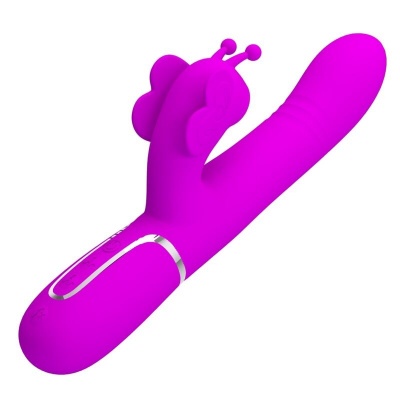 Pretty Love Multifunction Rabbit 4-in-1 Fuchsia - image 3