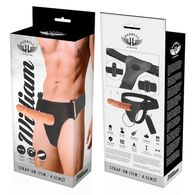 Harness Attraction Willian Hollow Vibrator 17CM - image 7
