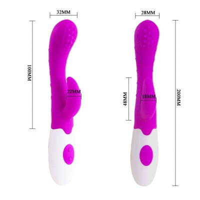 Pretty Love Arthur Lilac Vibrator 20cm - image 8