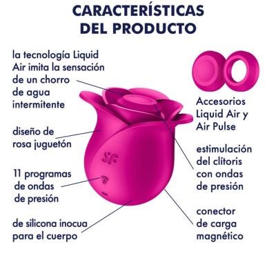Satisfyer Air Pulse Pro 2 Modern Blossom Vibrator - image 6