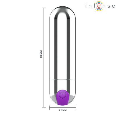 Intense Karen Mini Rechargeable Bullet Silver - image 6