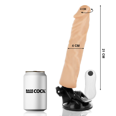 Basecock Realistic Vibrator Flesh 21 cm - image 2