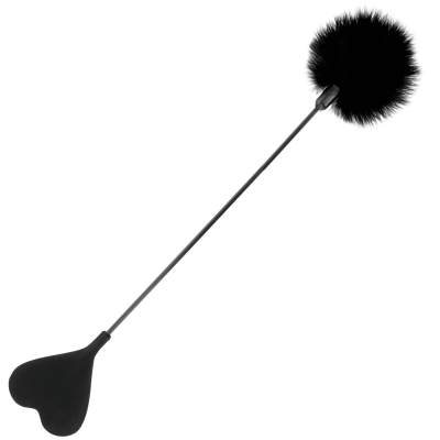 DARKNESS Black Feather Whip 40CM DARKNESS Black Feather Whip 40CM