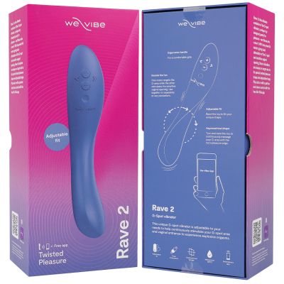 We-Vibe Rave 2 G-Spot Vibrator Blue - image 7