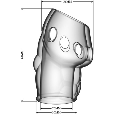Pretty Love Oscar Transparent Penis Thicker - image 9