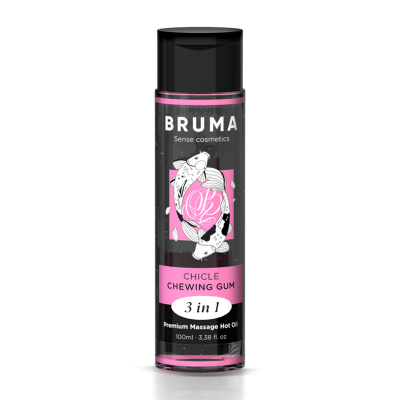 Bruma Premium Massage Hot Oil Chewing Gum 3 in 1 100ml - image 2