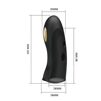Pretty Love Marico Black Electro-Stimulator Finger - image 6