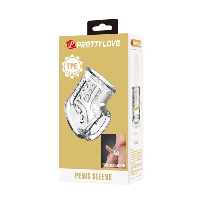 Short Transparent Penis Sheath - image 8