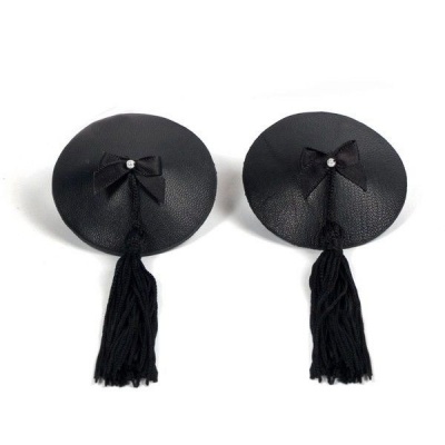 Bijoux - Burlesque Black Nipple Covers - image 2