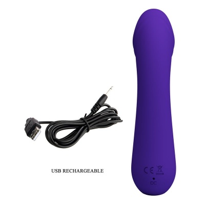 Pretty Love Cetus Rechargeable Vibrator Purple - image 8
