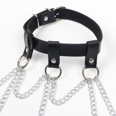 Subblime Leather Full Body Harness Star Shape - image 7