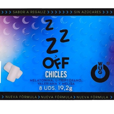 Wug Off Relaxation Chewing Gum 8 Pack