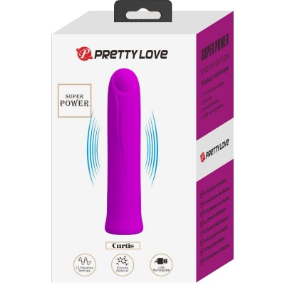 Pretty Love Curtis Mini Vibrator 12 Modes Violet - image 7