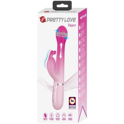 Pretty Love DeJon 3-in-1 Multifunction Rabbit Pink - image 11