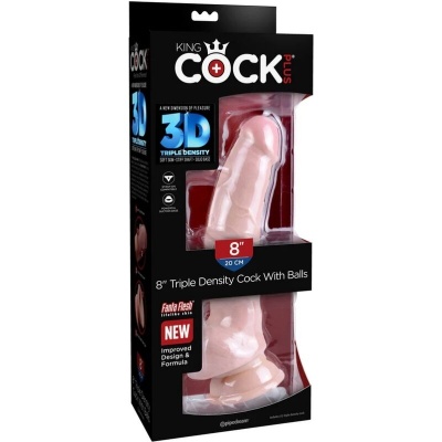 King Cock Triple Density Dildo 18.4 CM - image 8